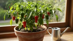 Cómo cultivar chiles serranos en maceta y cosechar en menos de tres meses