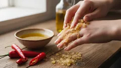 Truco casero infalible para eliminar el picor de chile en la piel