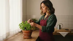 Trucos infalibles para tener albahaca fresca todo el año en tu cocina