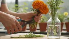 ¿Quieres que las flores de caléndula duren hasta el 2 de noviembre? ¡Haz esto antes de ponerlas en el jarrón